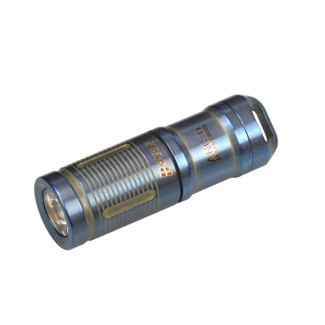 Speras ARC Ti svetilka za ključe Titanium, modra