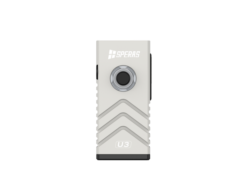 Speras U3 večnamenski EDC svetilka, bela