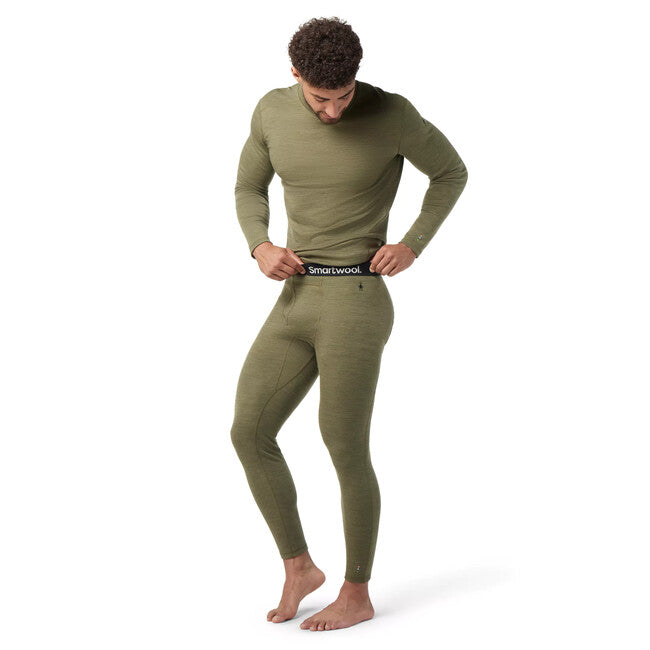 Smartwool Classic Thermal dolge spodnje hlače Merino BL Bottom, zimska mahovna vresnjeva