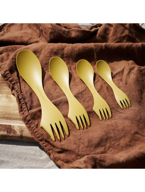 LIGHT MY FIRE Original Spork BIO Multifunctional Spoon, Black