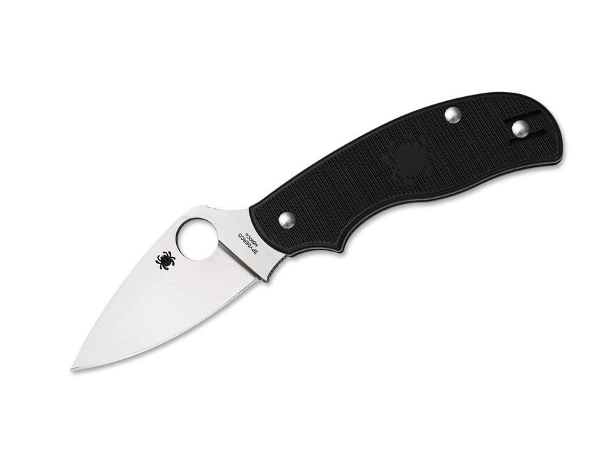 Spyderco Urban Leaf Lightweight Folding Knife 6.6cm, Black, FRN