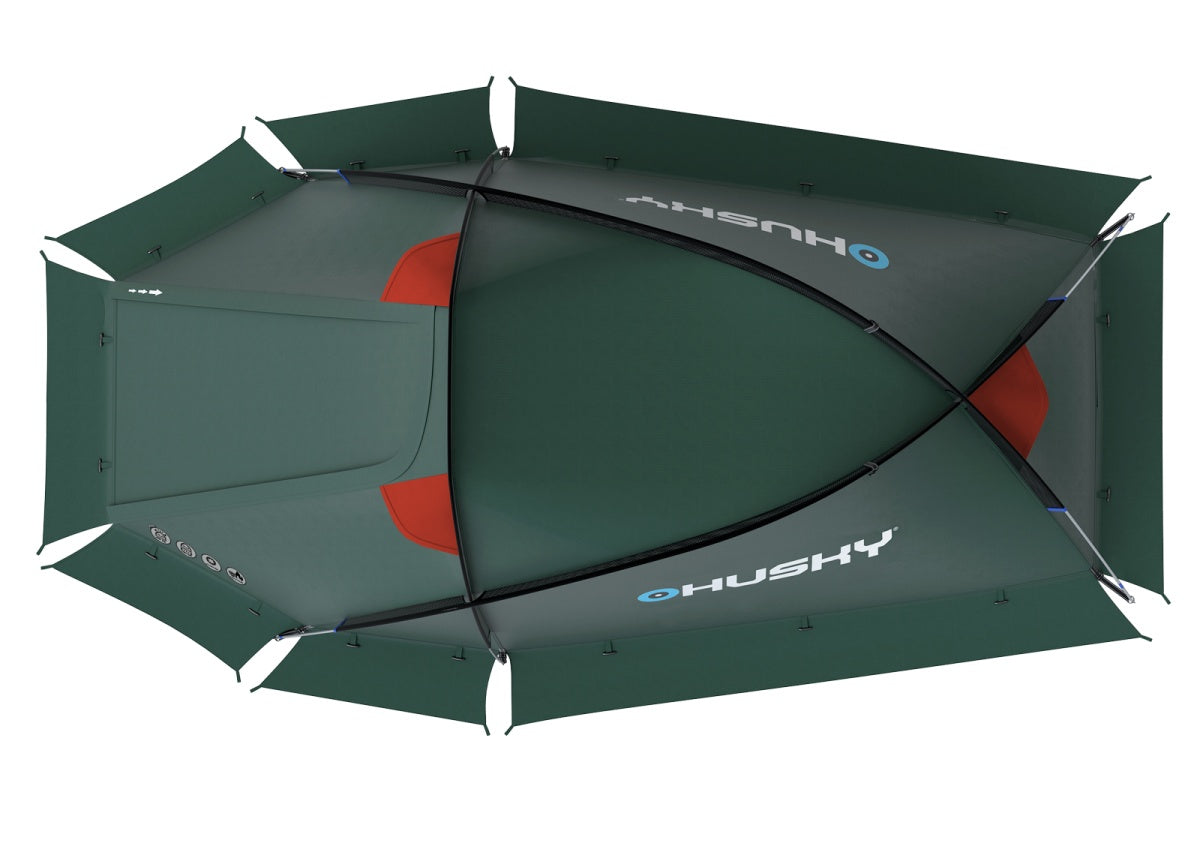 HUSKY Stan Extreme Flame 2 σκηνή, πράσινη