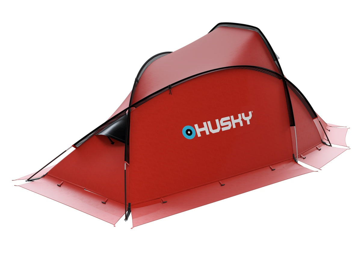 HUSKY Šotor Extreme Flame 2, rdeča