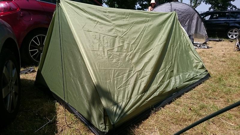MFH Minipack Tent 2-Person 213x 137x 97cm, Olive