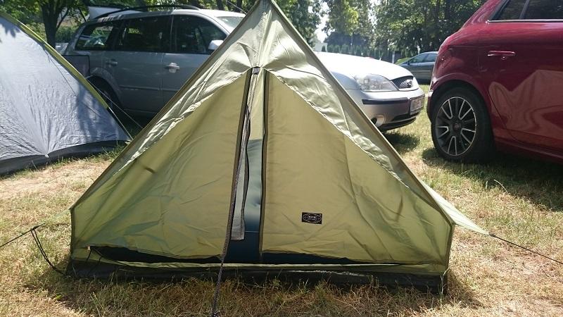 MFH Minipack Tent 2-Person 213x 137x 97cm, Olive
