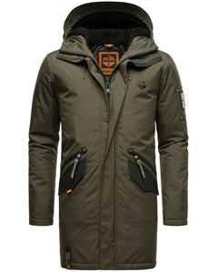 Stone Harbour RAGAAN men's winter jacket with hood, Anthracite