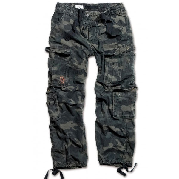 Surplus Vintage hlače, black-camo