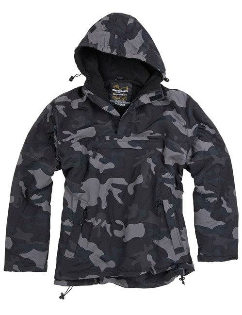 Surplus Windbreaker jakna black camo