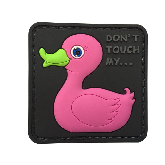 WARAGOD Tactical Rubber Duck 3D našitek, rožnata
