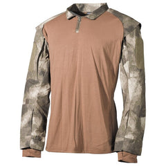 MFH Professional American Tactical Long Sleeve T-Shirt, HDT-camo