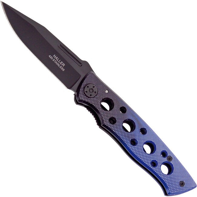 Haller Dark Blue III žepni nož