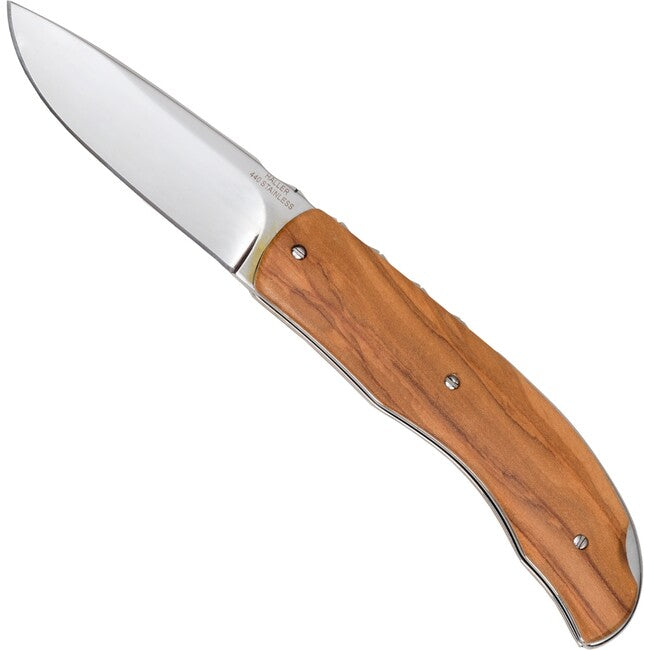 Haller Folding Knife, Olive Wood