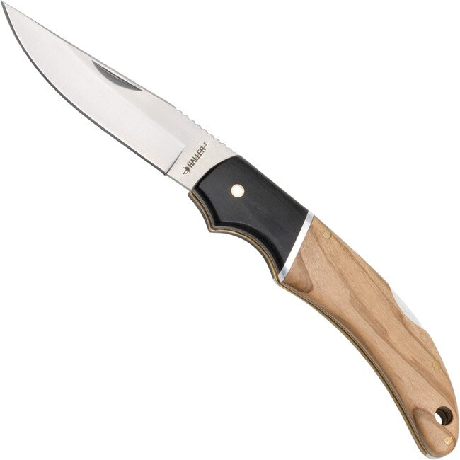 Haller Pocket Knife Pakka, Olive Wood