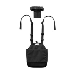 Tasmanian Tiger Modular Quiver Set nosilec za tulec, črn