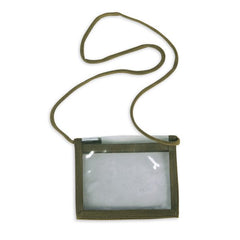 Tasmanian Tiger ID Holder Neck Pouch, Olive