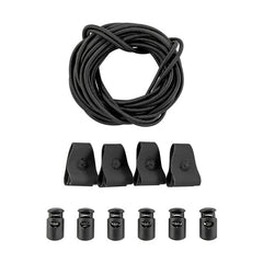 Tasmanian Tiger Bungee Cord Set, Black