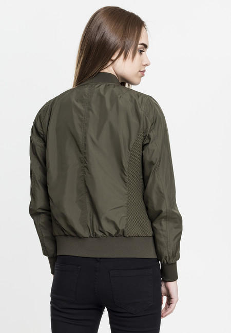 Urban Classics svetlo rjava bomber jakna ženski
