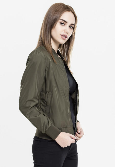 Urban Classics svetlo rjava bomber jakna ženski