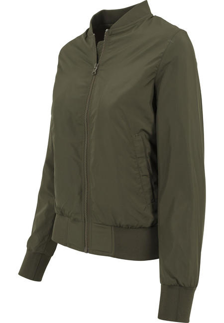Urban Classics svetlo rjava bomber jakna ženski