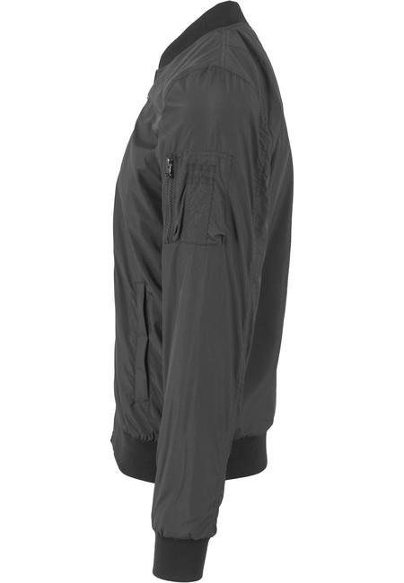 Urban Classics Light bomber jakna, črna