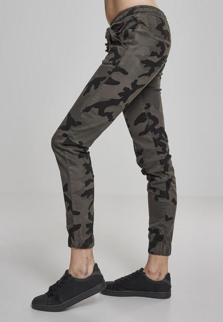 Urban Classics joggingove črne hlače ženski