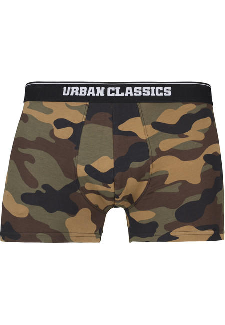 Urban Classics 2-pack boksarke, wood camo