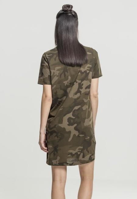 Urban Classics maskirni haljine ženski, olive camo