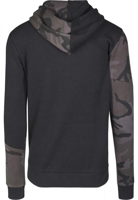 Urban Classics Zig Zag pulover, temno kamuflažen