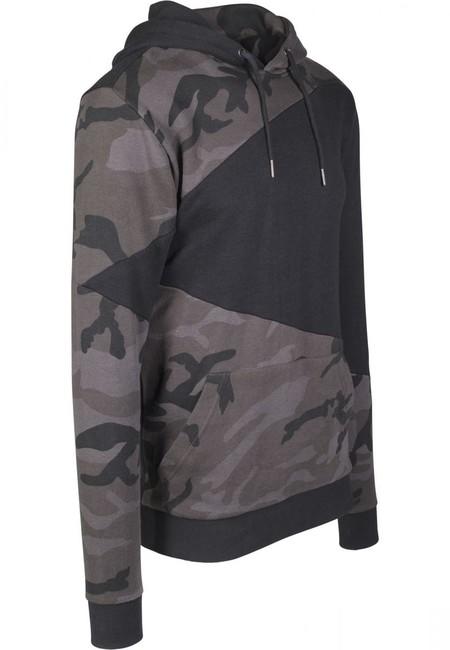Urban Classics Zig Zag pulover, temno kamuflažen
