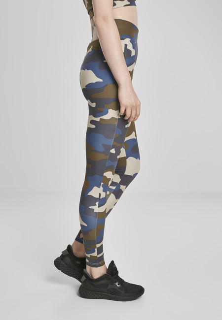 Urban Classics Camo Tech ženski legini, olive camo