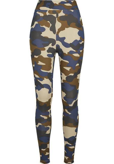 Urban Classics Camo Tech ženski legini, olive camo