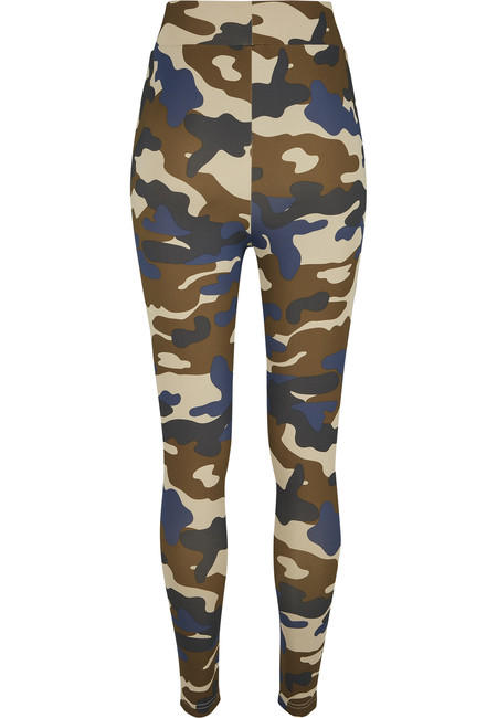 Urban Classics Camo Tech ženski legini, olive camo