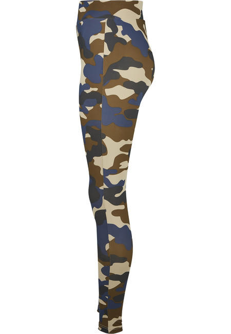 Urban Classics Camo Tech ženski legini, olive camo