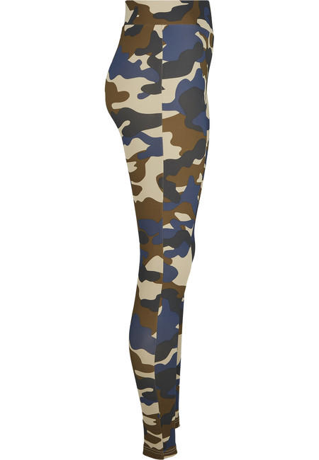 Urban Classics Camo Tech ženski legini, olive camo