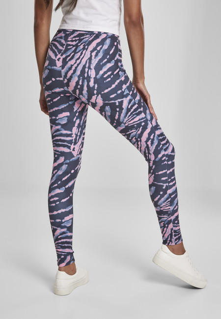 Urban Classics Tie Dye ženski mejingi z visokim pasom