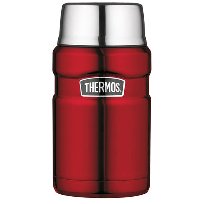 Thermos King posoda za hrano 0,71 L, rdeča