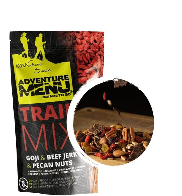 Adventure Menu Trail Mix Cranberry Turkey jerky Walnuts 100g