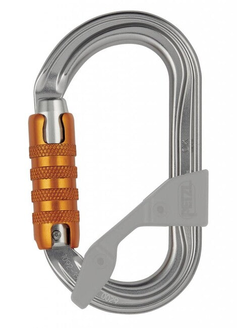 Petzl OK Triact Lock vponka ovalna s samodejno zavarovalko