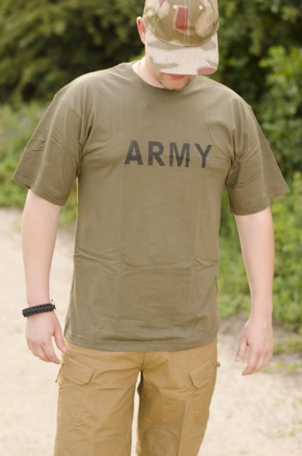 MFH Army majica 160g/m2, olivno zelena