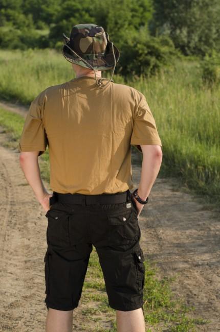 MFH maskačno vzorec majica, coyote