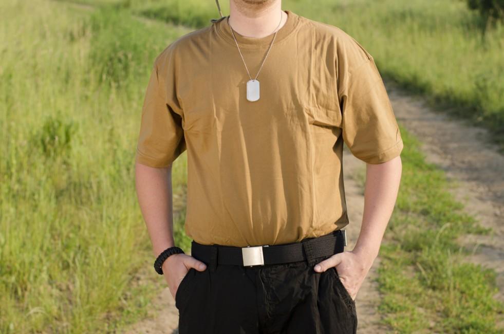 MFH maskačno vzorec majica, coyote