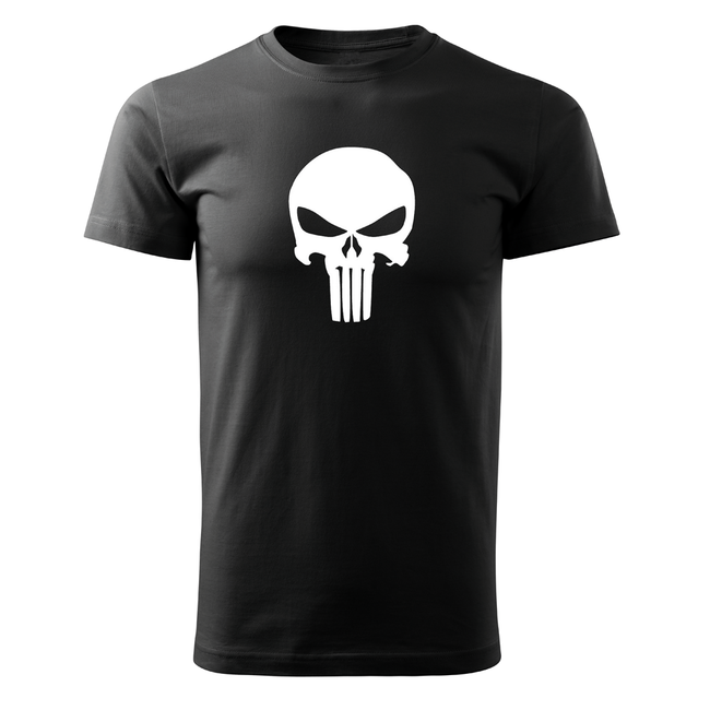 DRAGOWA Punisher črne kratke hlače