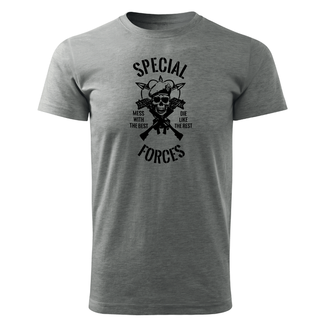 DRAGOWA Special Forces kratke majice 160g/m2, siva