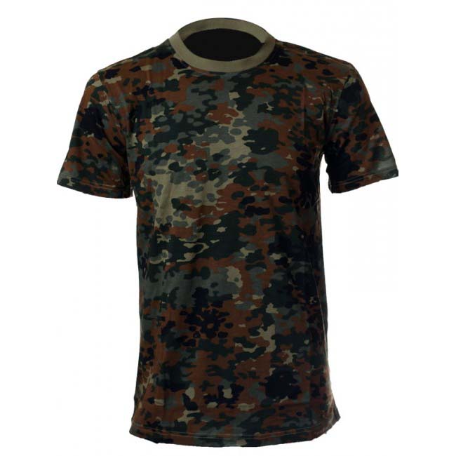 O&T Andskin majica vzorec nemški flecktarn
