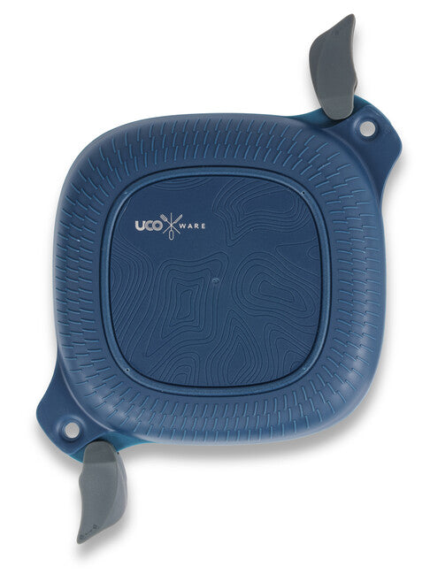 UCO ECO 4-delni prigrizki set, modro-jagodni