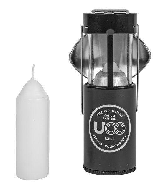 UCO naglavna svetilka za svečko aluminijasta, siva
