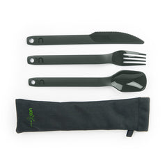 UCO Switch spork komplet pribora, siva, 3 kosi
