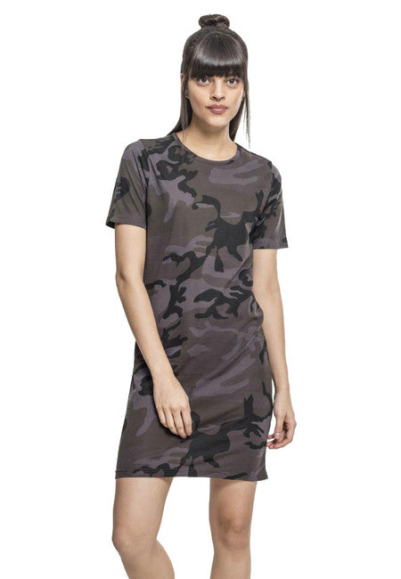 Urban Classics ženski maskačni oblekek, dark camo