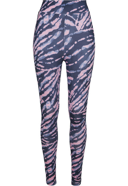 Urban Classics Tie Dye ženski mejingi z visokim pasom