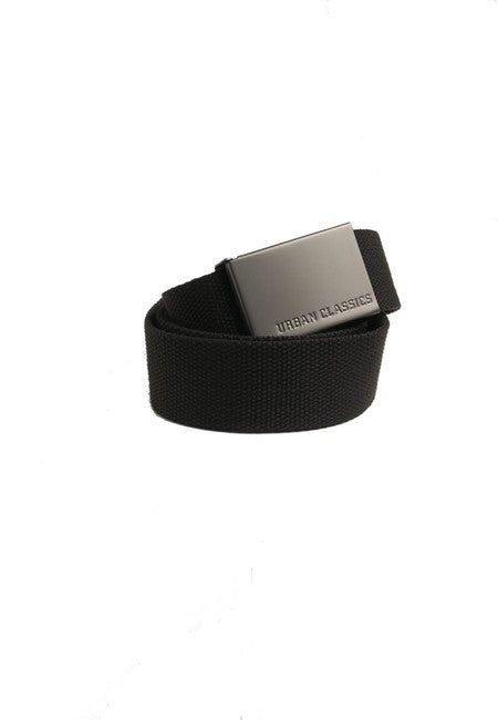 Urban Classics 3.8cm pas, črn